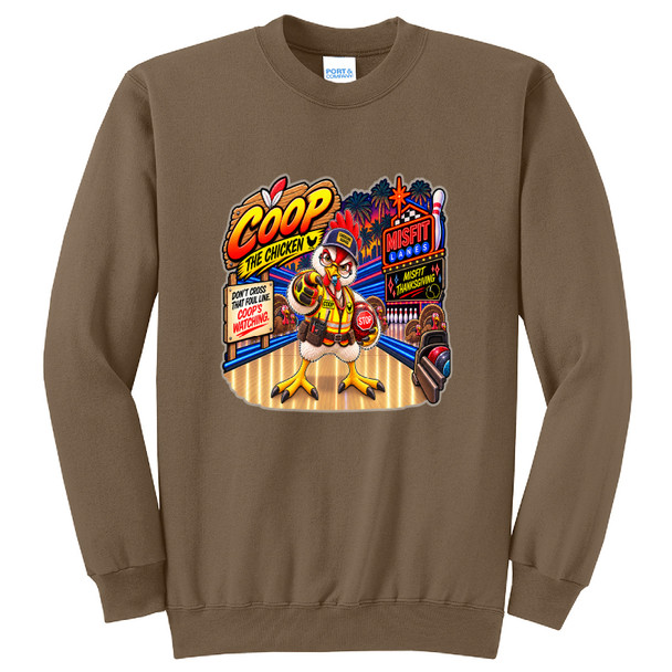 Misfit Universe Coop the Chicken Sweatshirt