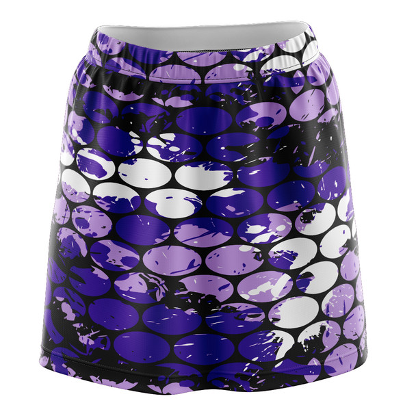 Violet Bubblegrid Skirt