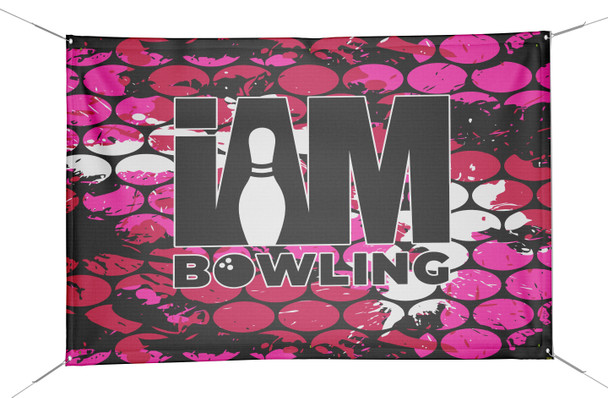 Pink Bubblegrid Banner