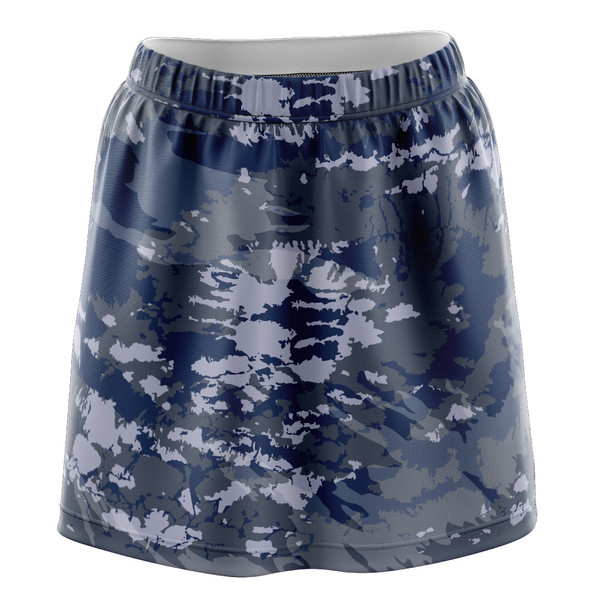 Navy Camo Skirt