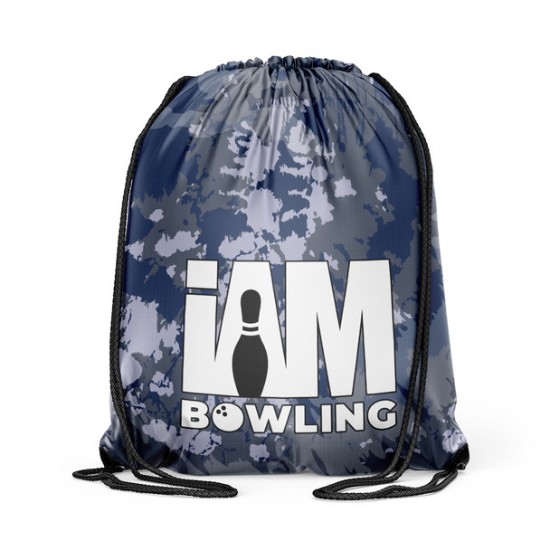 Navy Camo Drawstring Backpack