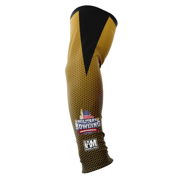 MBC Black & Gold Honeycomb Arm Sleeve