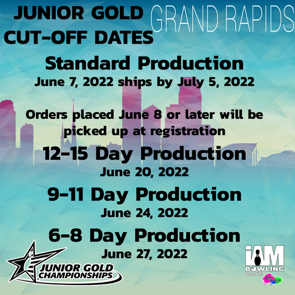 Jr Gold 2022 Official DS Bowling Jersey - JG046