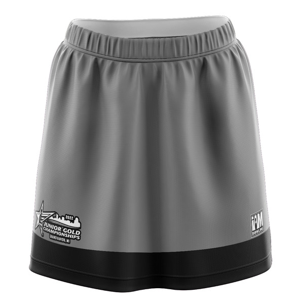 Jr Gold 2022 Official DS Bowling Skirt - JG071-SK