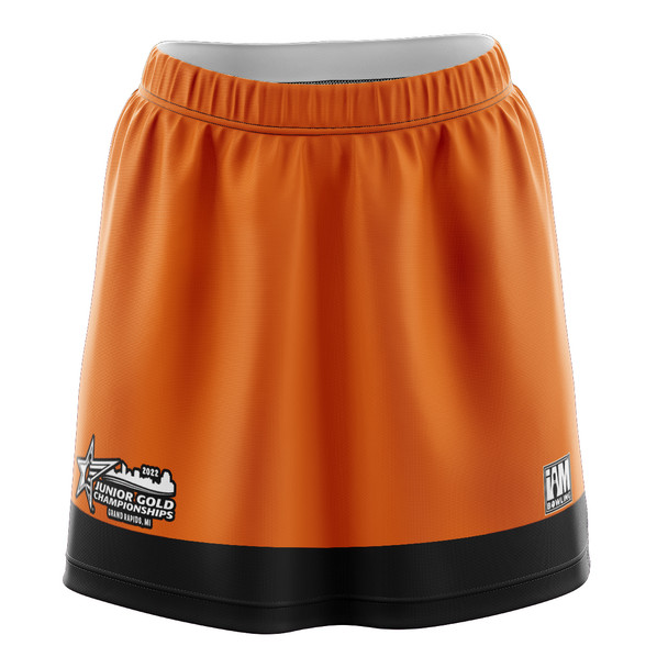 Jr Gold 2022 Official DS Bowling Skirt - JG072-SK