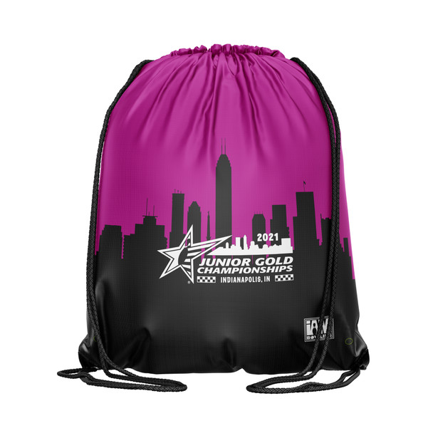 Jr Gold 2021 Official DS Bowling Drawstring Backpack - JG037-DB