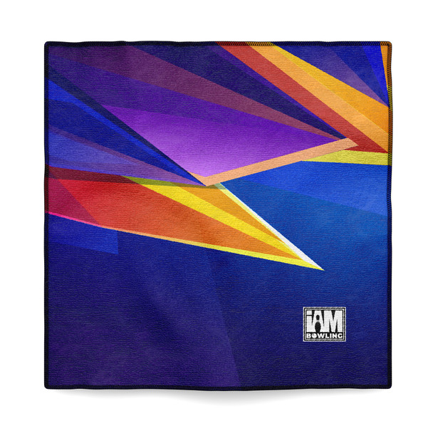 Small Logo Sunset Edge Microfiber Towel