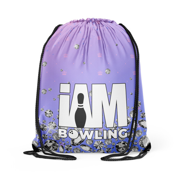 Diamond Rain Drawstring Backpack