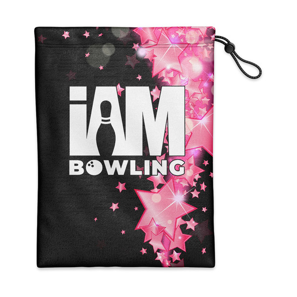 Pink Stars Shoe Bag