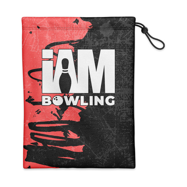 Coral Splatter Shoe Bag