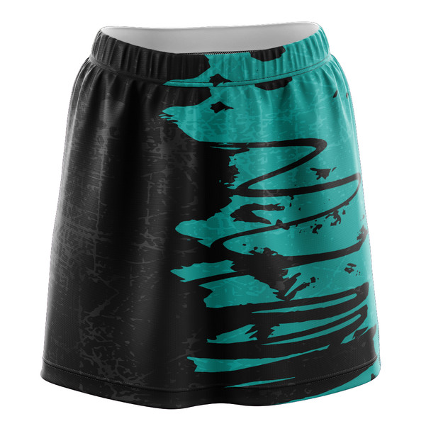 Green Splatter Skirt