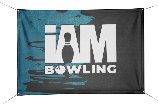 Teal Splatter Banner