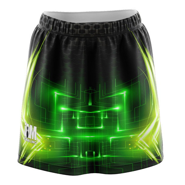 Green Neon Matrix Skirt