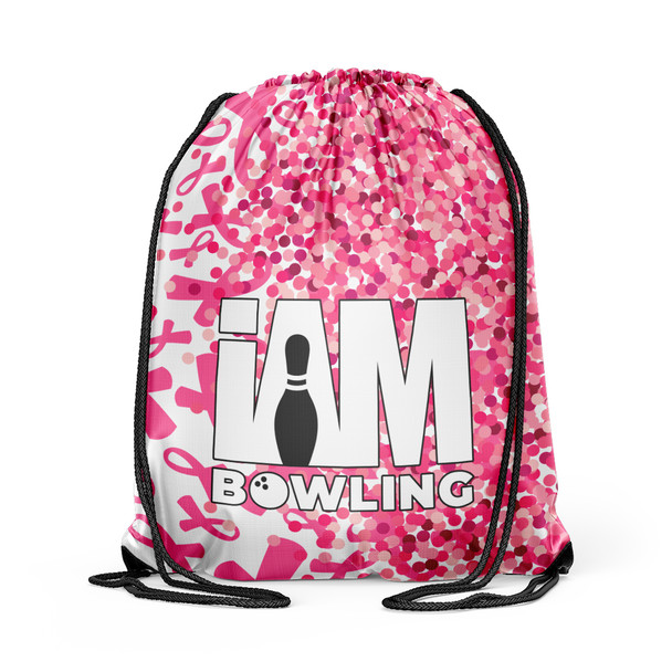 Ribbon Mosaic Drawstring Backpack