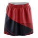 Black & Red Incision Skirt
