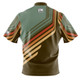 Express - Green Striped Mosaic Bowling Jersey