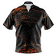 Build Your Own Orange Spider Web Bowling Jersey