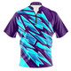 Build Your Own  Aqua Fracture Bowling Jersey