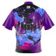 Build Your Own Purple Energy Splatter Bowling Jersey