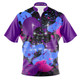Build Your Own Purple Energy Splatter Bowling Jersey