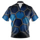 Build Your Own Blue Hex Matrix Bowling Jersey
