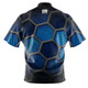 Build Your Own Blue Hex Matrix Bowling Jersey