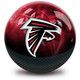 OTB NFL Atlanta Falcons On Fire Bowling Ball
