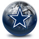 OTB NFL Dallas Cowboys On Fire Bowling Ball