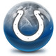 OTB NFL Indianapolis Colts On Fire Bowling Ball