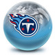 OTB NFL Tennessee Titans On Fire Bowling Ball