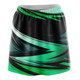 Emerald Zigzag Skirt