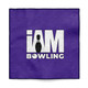 Solid Purple Microfiber Towel