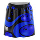 Blue Retro Bowling Balls Skirt