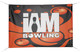 Orange Retro Bowling Balls Banner