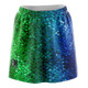 Sapphire and Emerald Mosaic Skirt