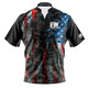 READY-2-SHIP I AM Bowling™ Left Chest Old Glory Skulls Bowling Jersey