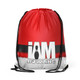 Santa Claus Drawstring Backpack