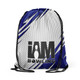Dot Stripe Frenzy Drawstring Backpack