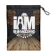 Patriotic Bowling Eagle Shoe Bag