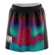 Wavy Colored Ripples Skirt