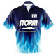 READY-2-SHIP Storm Aqua Inferno Bowling Jersey