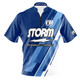 READY-2-SHIP Storm Blue Stripe Flair Bowling Jersey
