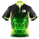 Signature Green Neon Matrix Bowling Jersey