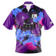 Signature Purple Energy Splatter Bowling Jersey