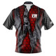 Signature Red Metal Flux Bowling Jersey