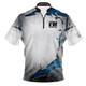 Express Blue Ruin Bowling Jersey