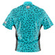 Express Teal Cheetah Print Bowling Jersey