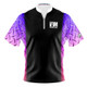 Express Purple Metallic Edge Bowling Jersey