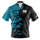 Express Teal Splatter Bowling Jersey