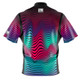 Signature Wavy Colored Ripples Bowling Jersey